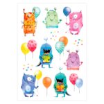 Kindertattoos – Dinos, Monster, Drachen – Bild 3