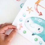 Wandtattoos - Meerjungfrau - Set 1 – Bild 3