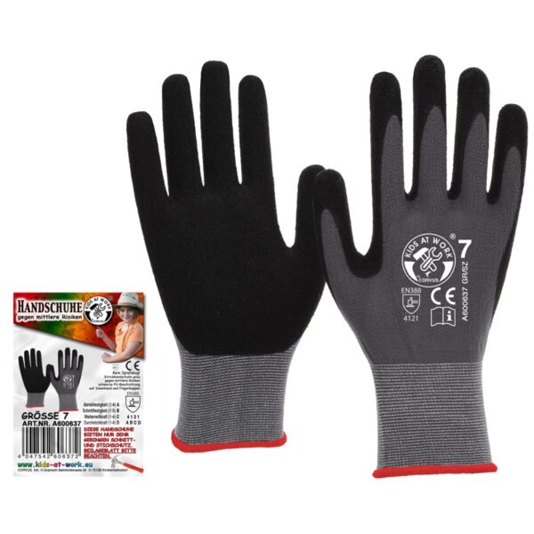 Arbeitshandschuhe Strick Gr. 7 (M)