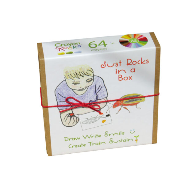 Crayon Rocks in Box (32 Farben / 64 Stk.)