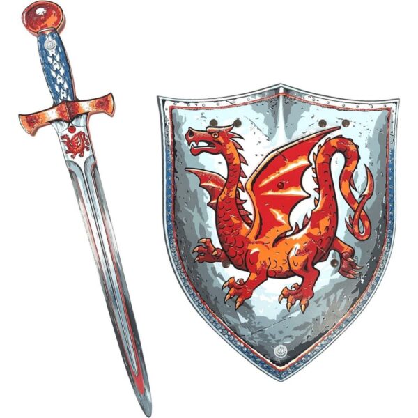 Liontouch® Bernstein Drachen-Spielzeugschwert und -Schild