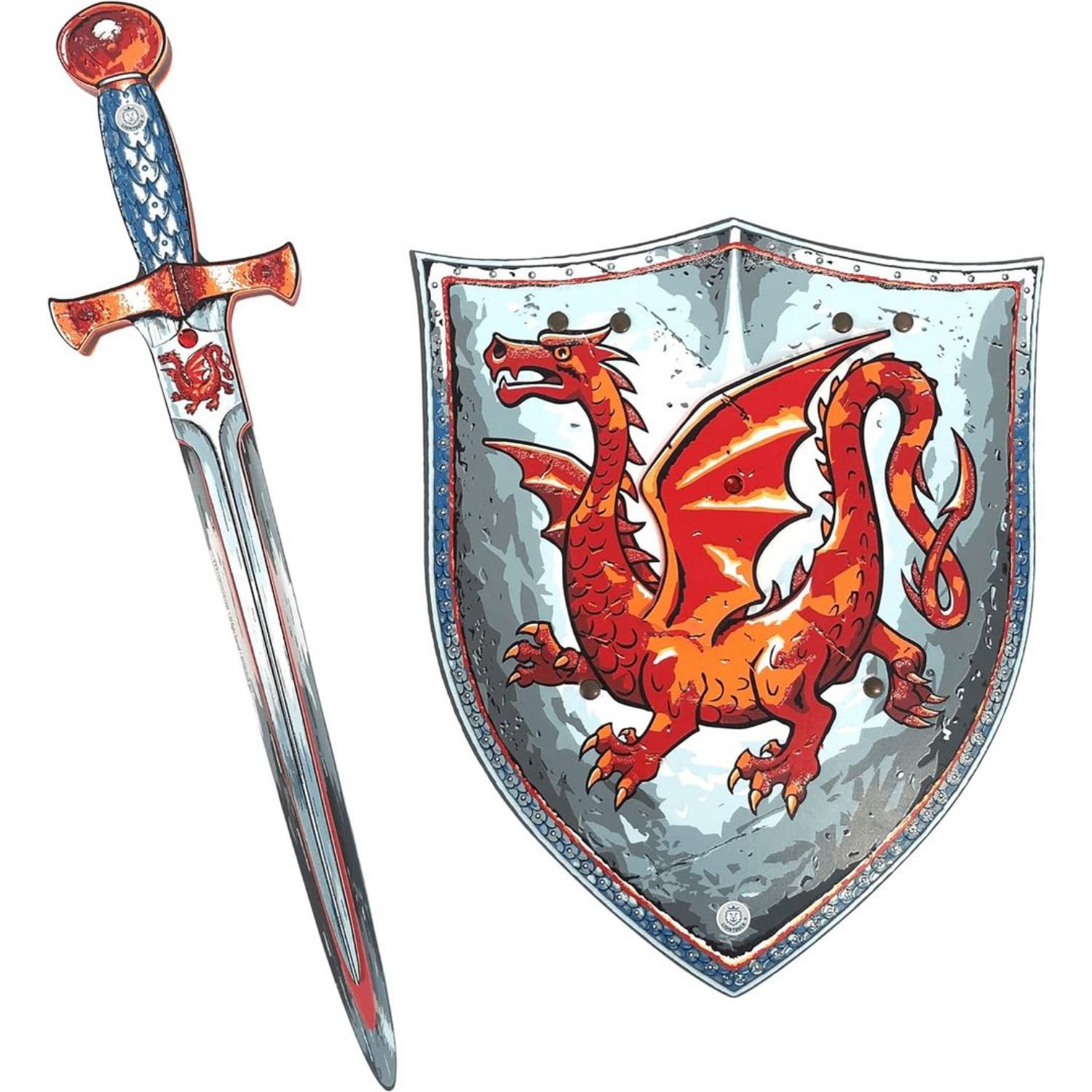 Liontouch® Bernstein Drachen-Spielzeugschwert und -Schild