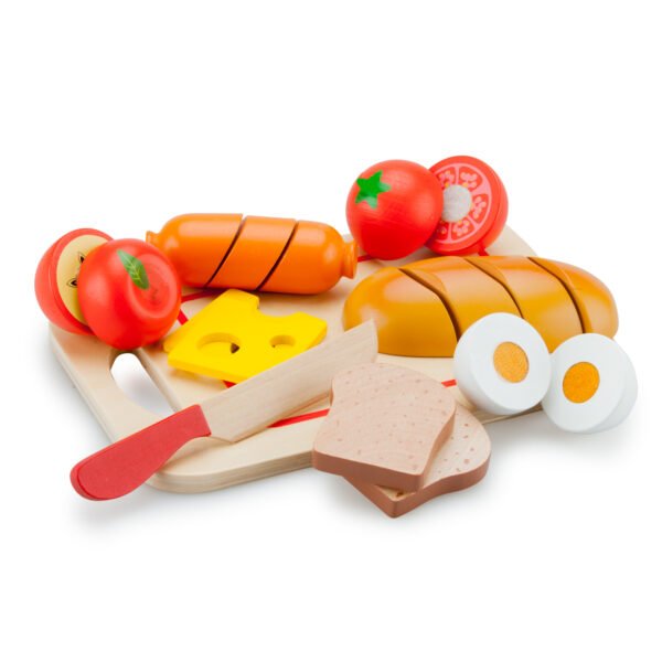 Schneide-Spiel - Frühstück - 10 Stück