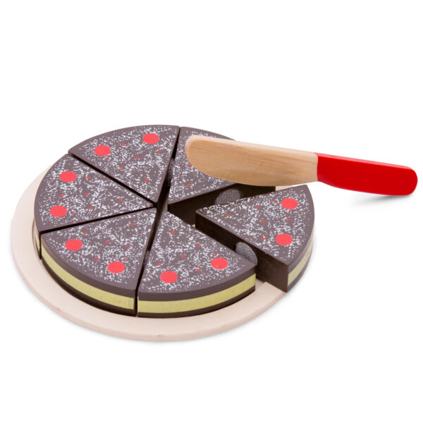 Kuchen schneiden - Schokolade