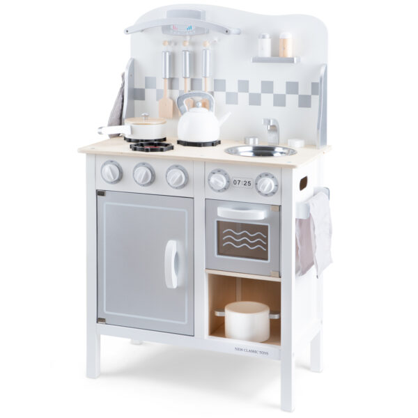 Küche - Bon Appetit - DeLuxe - Weiss / Silber