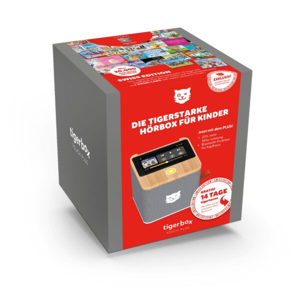 tigerbox TOUCH PLUS (grau) - Swiss-Edition