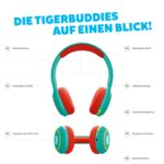 tigerbuddies Kinderkopfhörer - Funky Green Swiss-Edition – Bild 5
