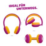 tigerbuddies Kinderkopfhörer -Crazy Pink Swiss-Edition – Bild 6