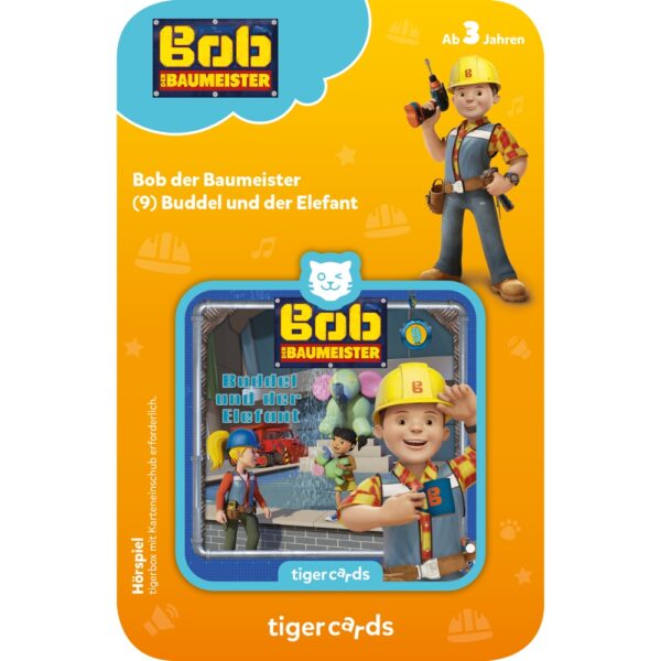 tigercard - Bob der Baumeister - Buddel der Elefant