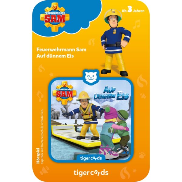 tigercard - Feuerwehrmann Sam - Auf dünnem Eis