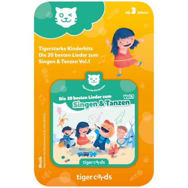 tigercard - Die 20 besten Lieder zum Singen & Tanzen