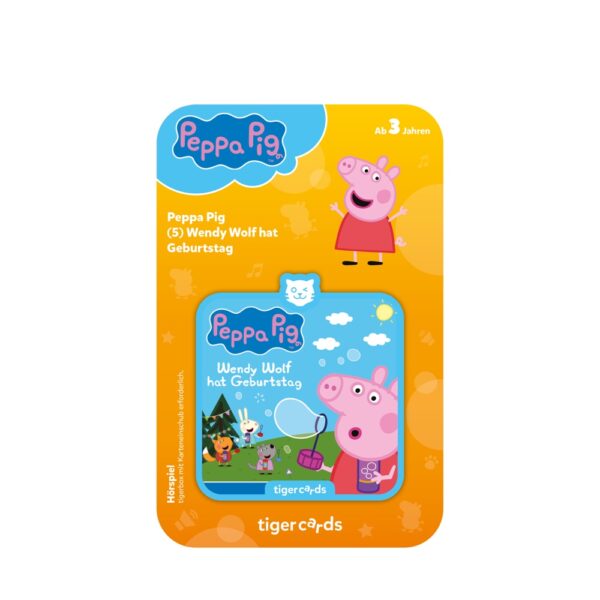 tigercard - Peppa Pig - Folge 5: Wendy Wolf hat Geburtstag