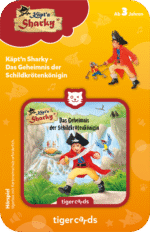 tigercard - Käpt'n Sharky: Das Geheimnis der Schildkrötenkönigin