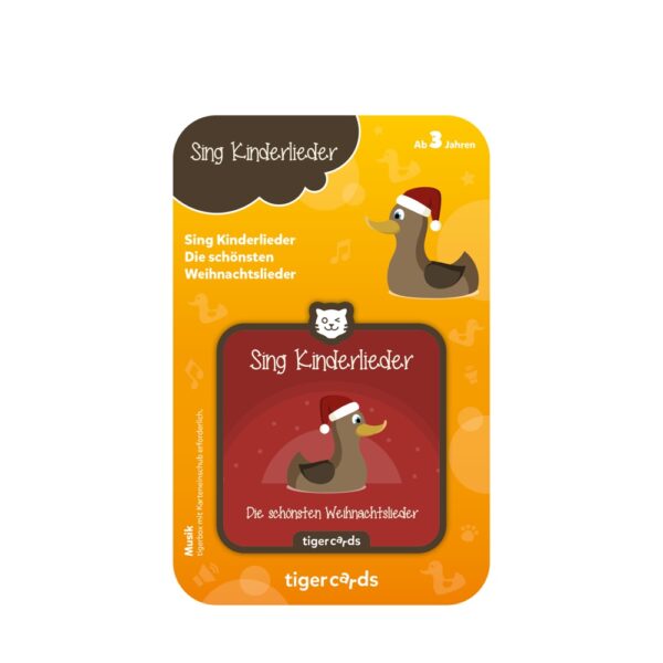 tigercard - Sing Kinderlieder - Die schönsten Weihnachtslieder