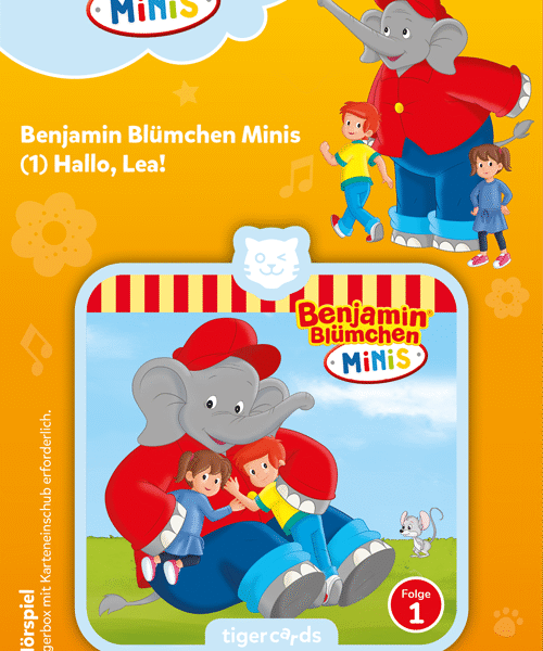 tigercard - Benjamin Blümchen Minis (1): Hallo, Lea!