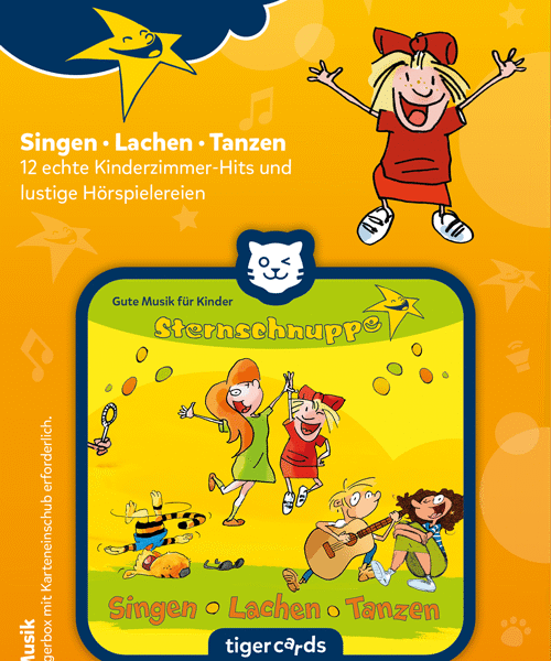 tigercard - Sternschnuppe: Singen, Lachen, Tanzen