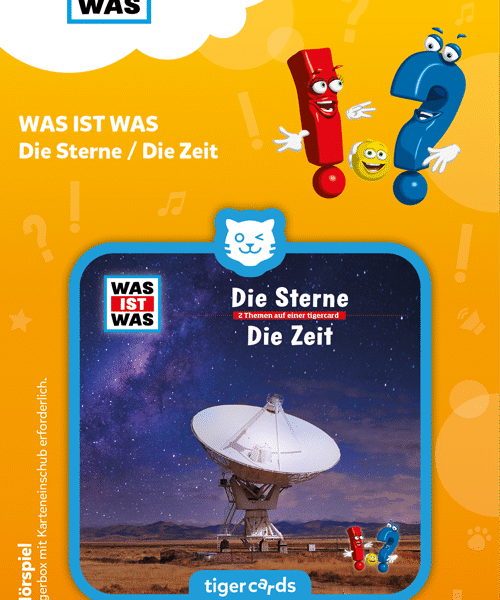 tigercard - WAS IST WAS: Die Sterne / Die Zeit