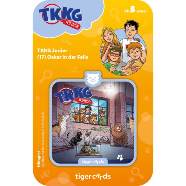 tigercard - TKKG Junior - 17: Oskar in der Falle