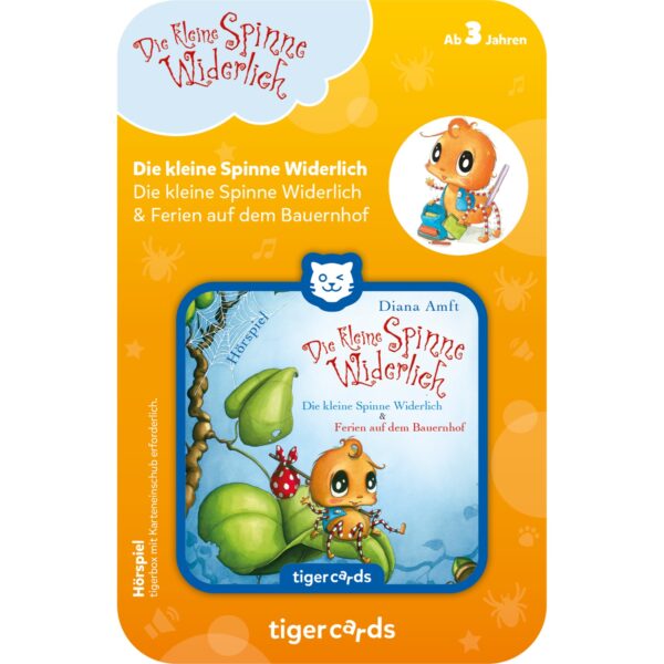 tigercard - Die kleine Spinne Widerlich - Zwei Geschichten (Die kleine Spinne Widerlich & Ferien auf dem Bauernhof)