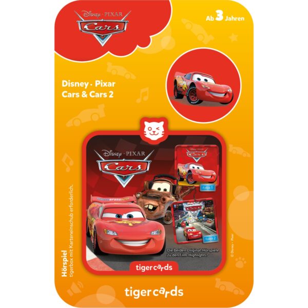 tigercard - Disney - Cars 1 & Cars 2