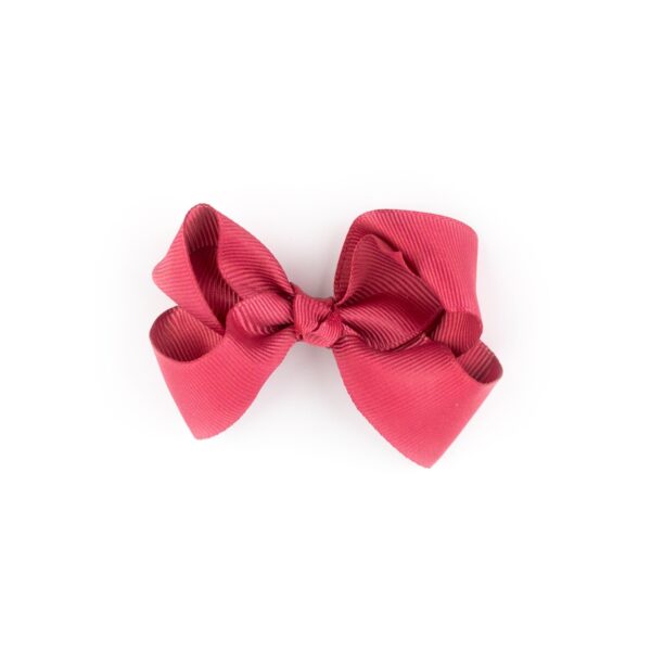 Busy Lizzie - Clip - Schleife - Dunkel Fuchsia