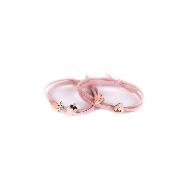 Busy Lizzie - Haargummi - Erdbeere - Pink