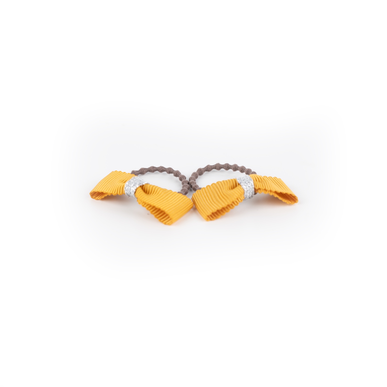 Busy Lizzie - Haargummis - Schleifen - Gelb