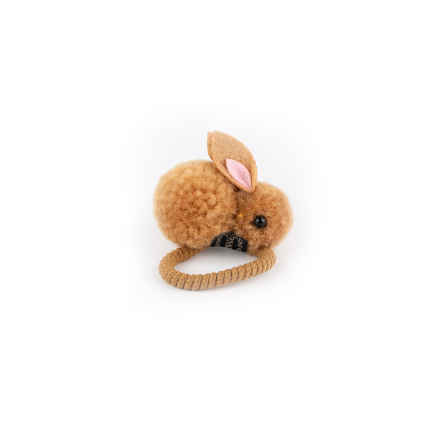 BSL300995 Busy Lizzie - Haargummi - Hase - Beige – Bild 1