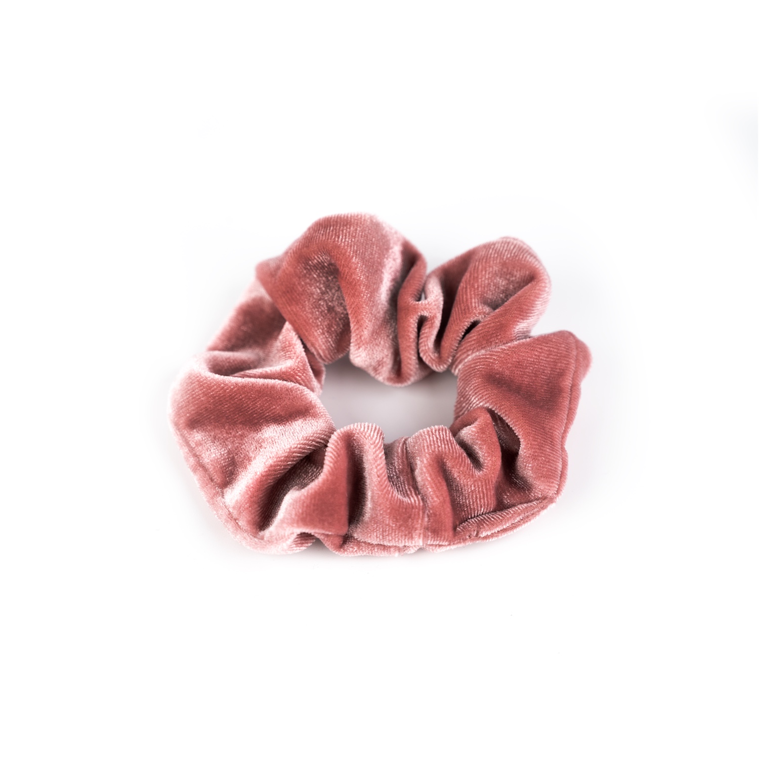 Busy Lizzie - Scrunchie - Samt - Rosa
