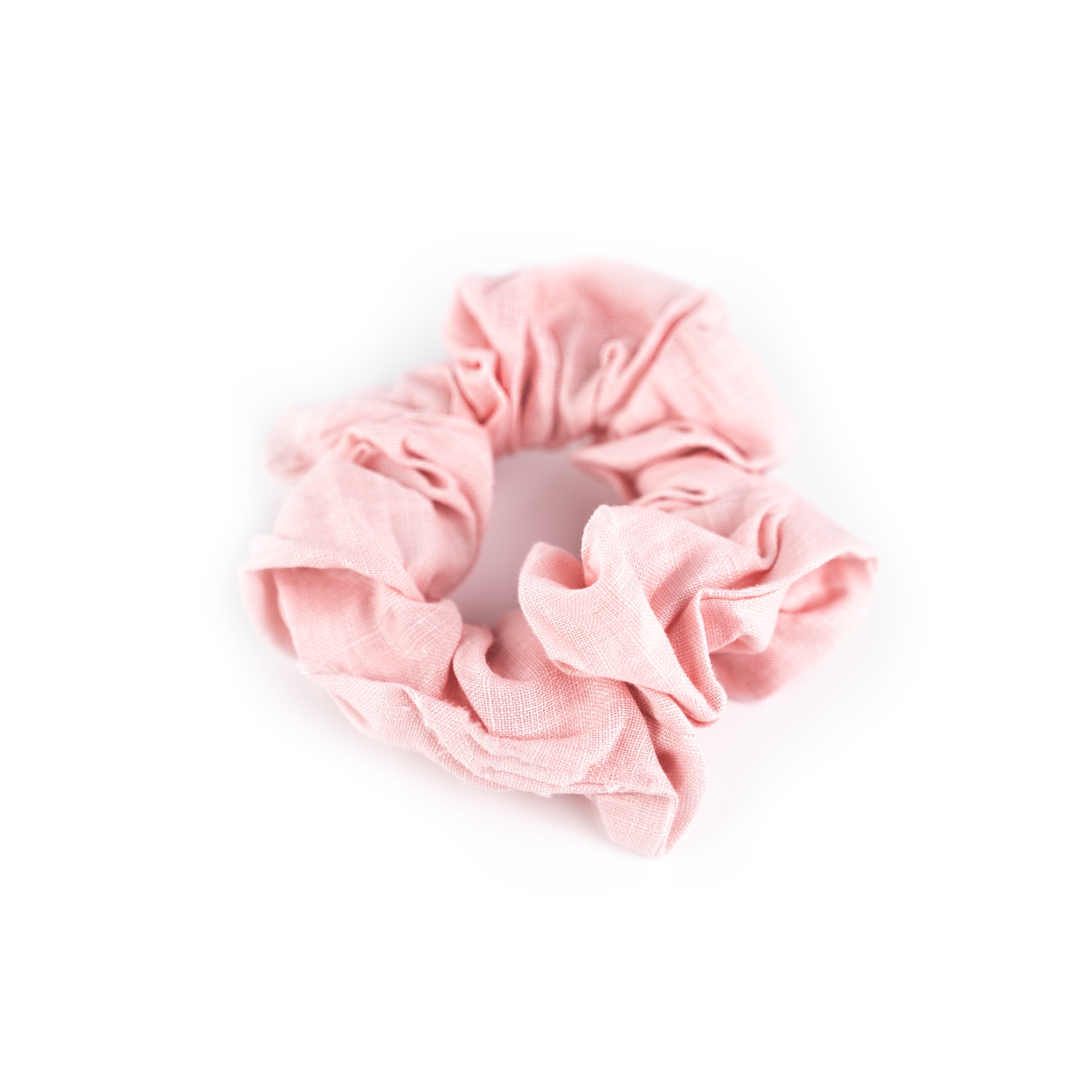 BSL301068 Busy Lizzie - Linen Love Story - Scrunchie - Staubi Rosa – Bild 1