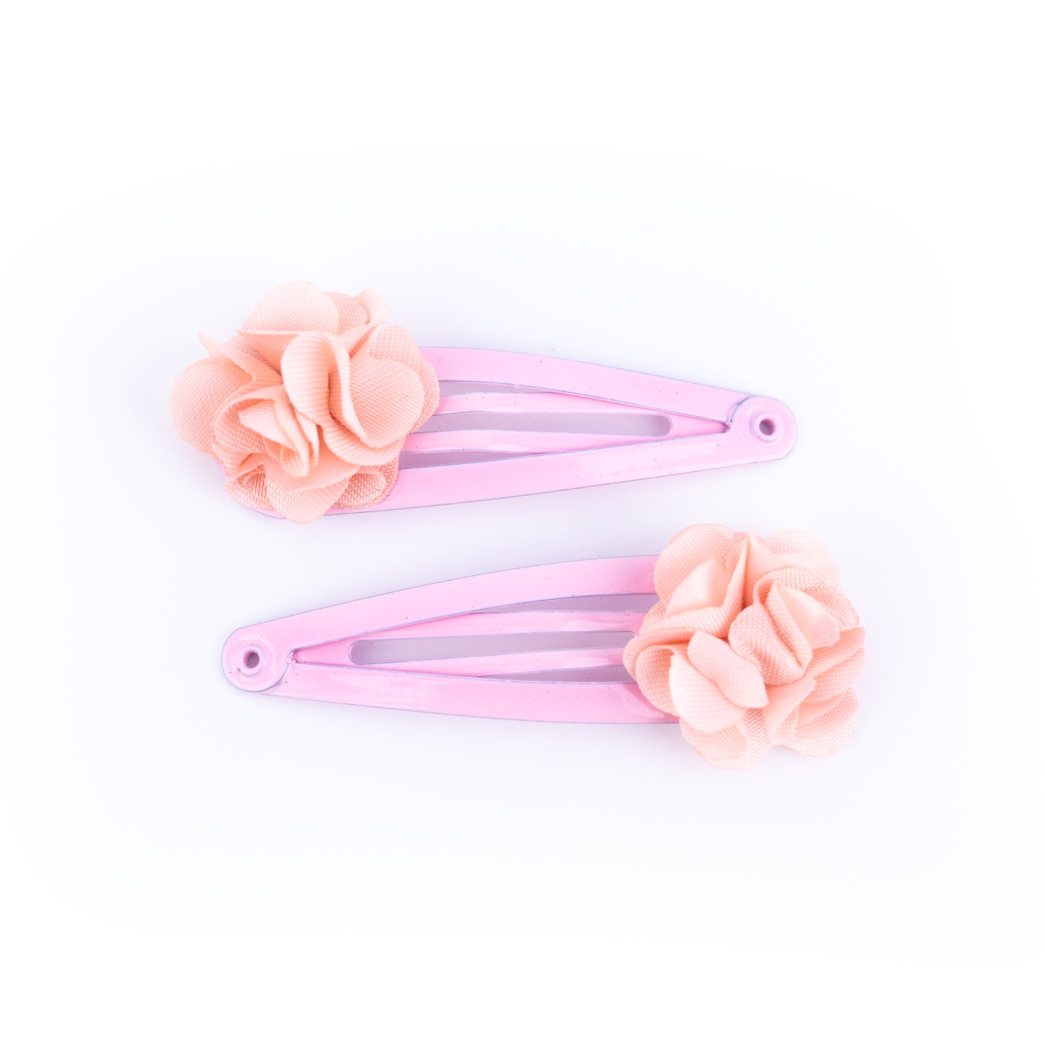 Busy Lizzie - Haarklammern - Rosen - Pudrig Rosa