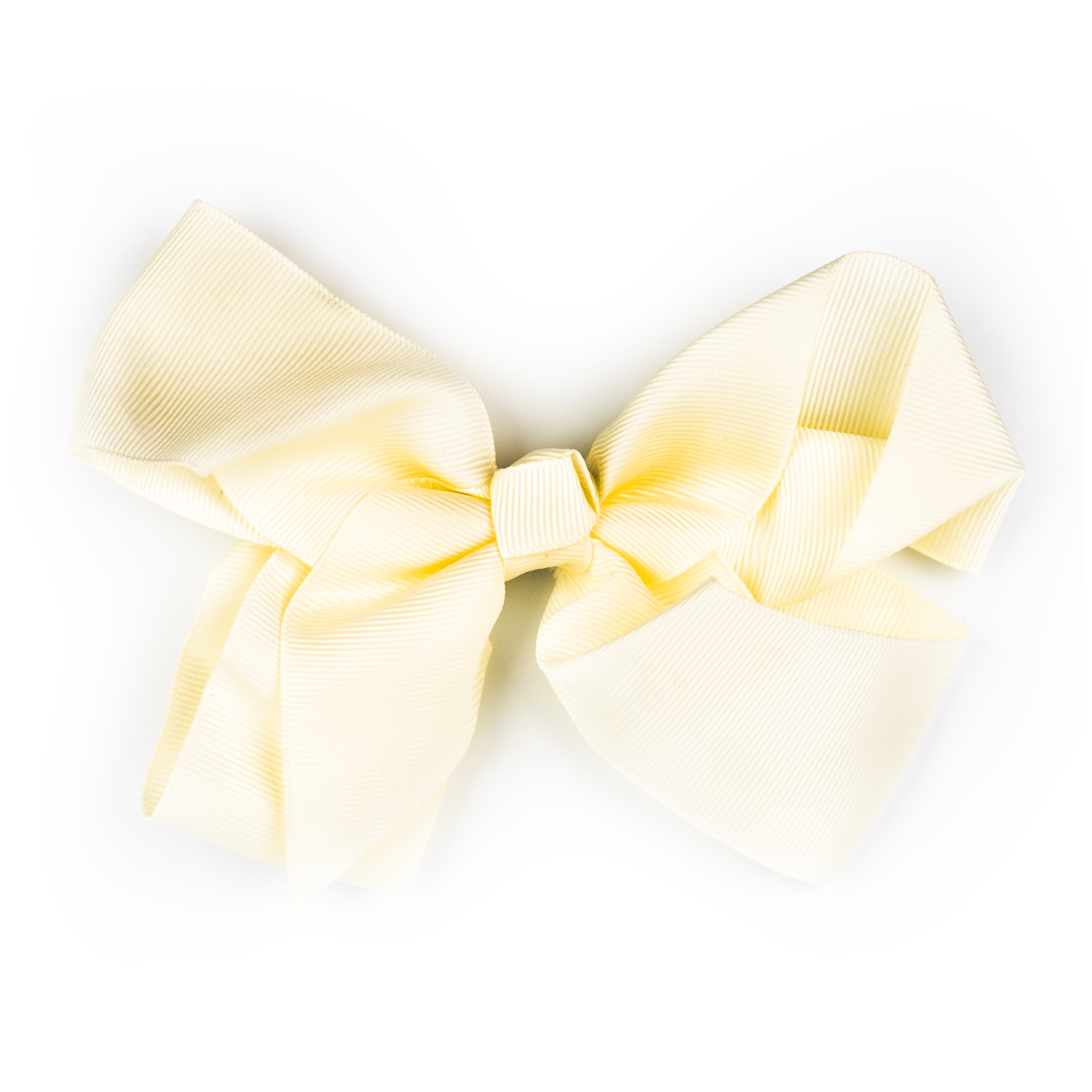 BSL301248 Busy Lizzie - Haarspange - Schleife - 15 cm - Eierschale – Bild 1