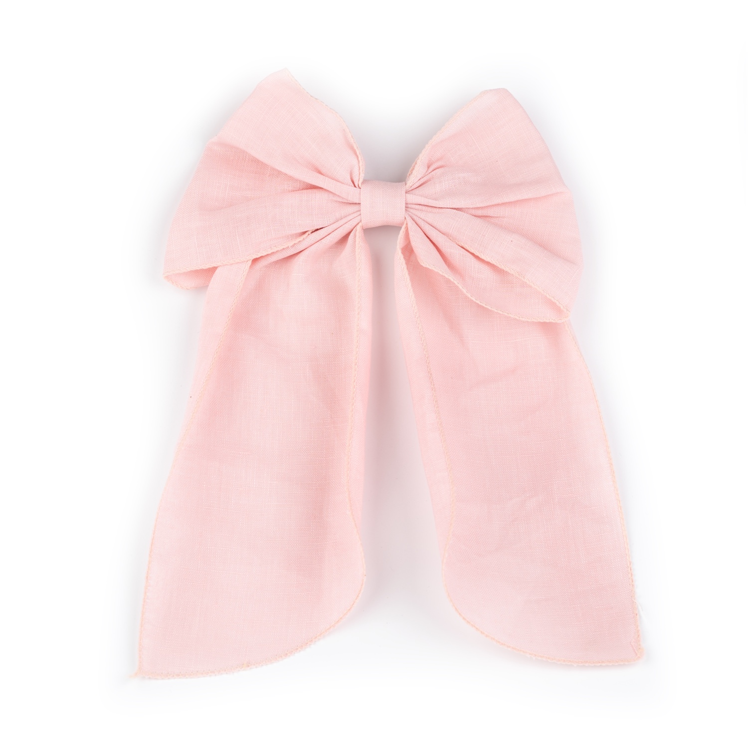 Busy Lizzie - Linen Love Story - Schleife - Agnes (Puderrosa)