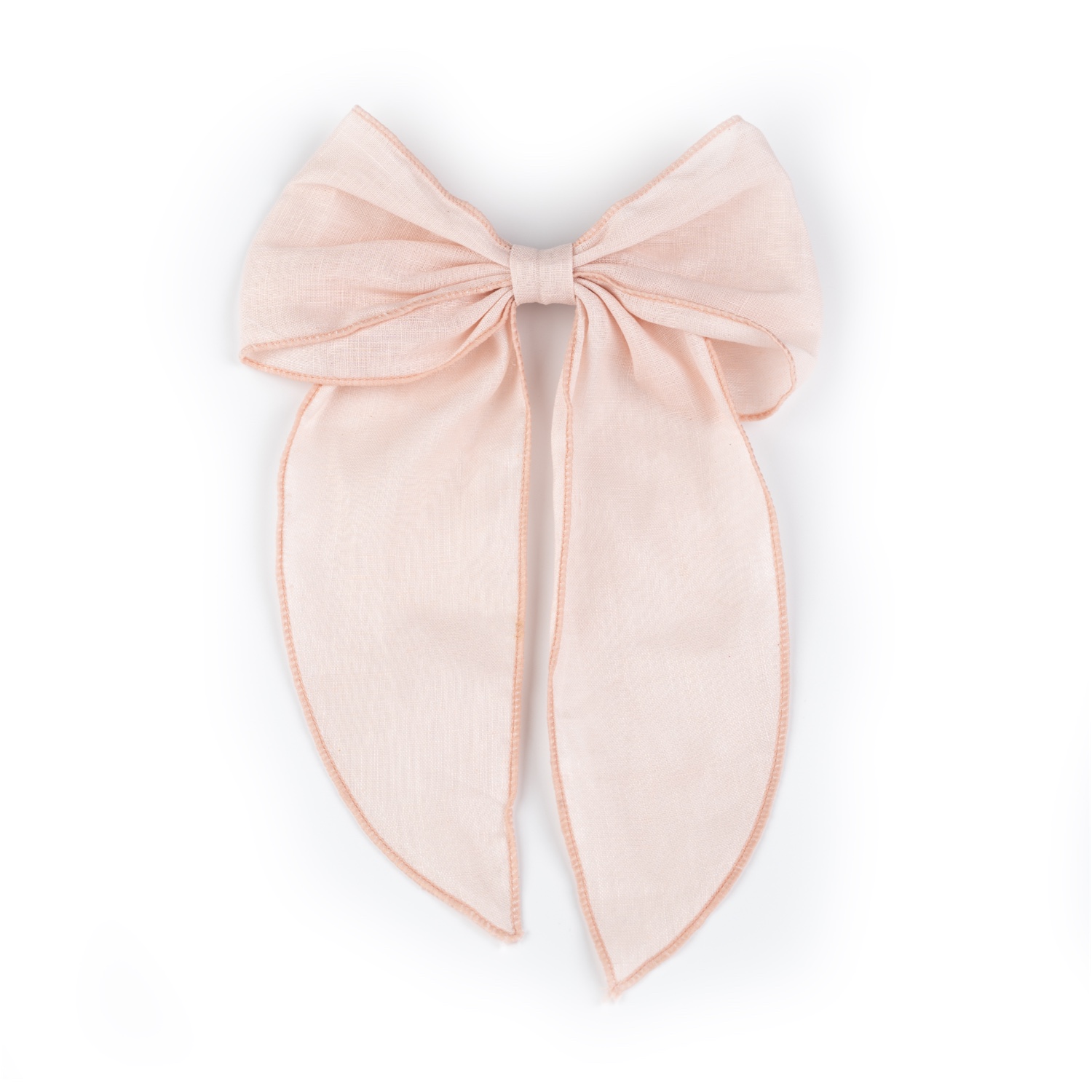 Busy Lizzie - Linen Love Story - Schleife - Puderrosa