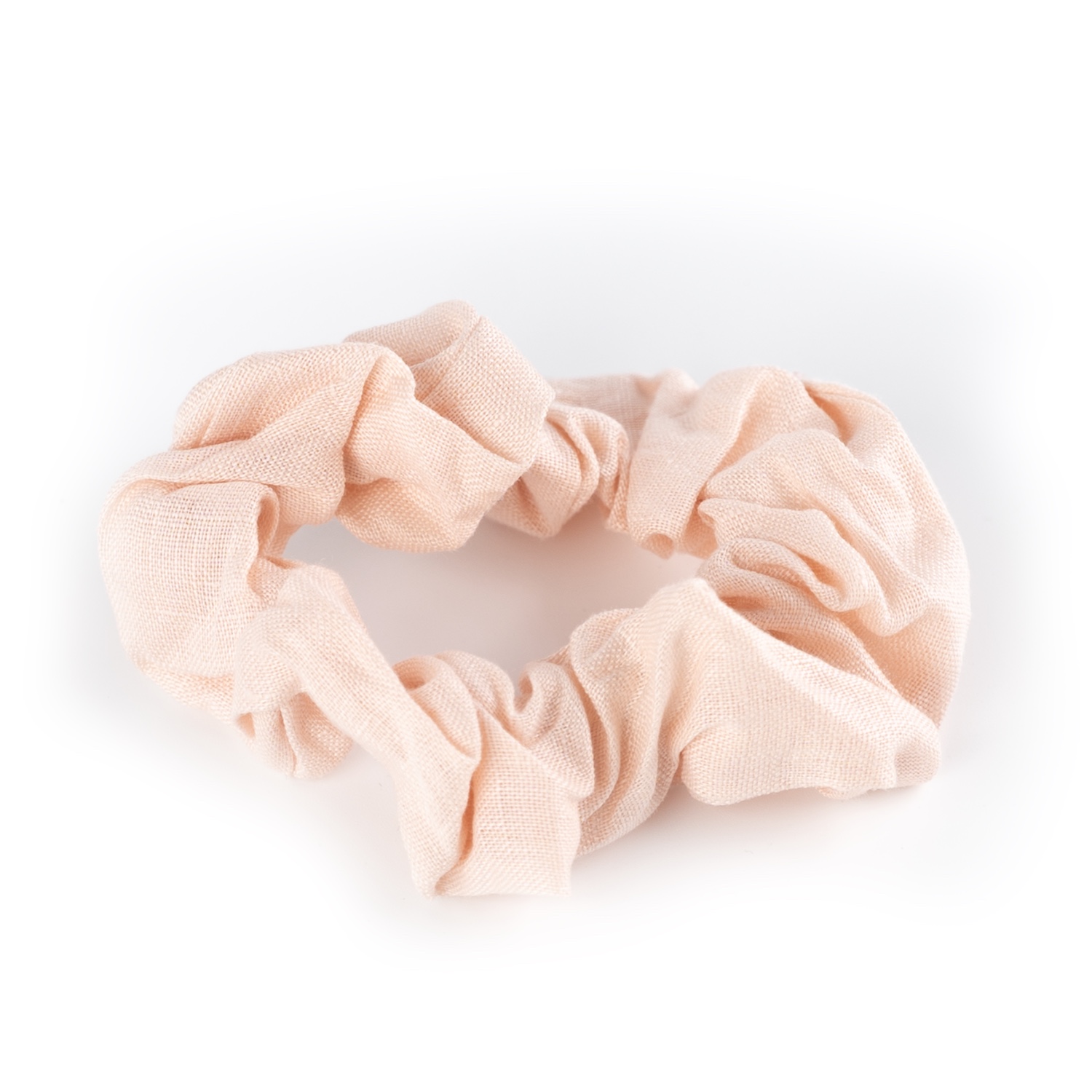 BSL301438 Busy Lizzie - Linen Love Story - Scrunchie - Puderrosa – Bild 1