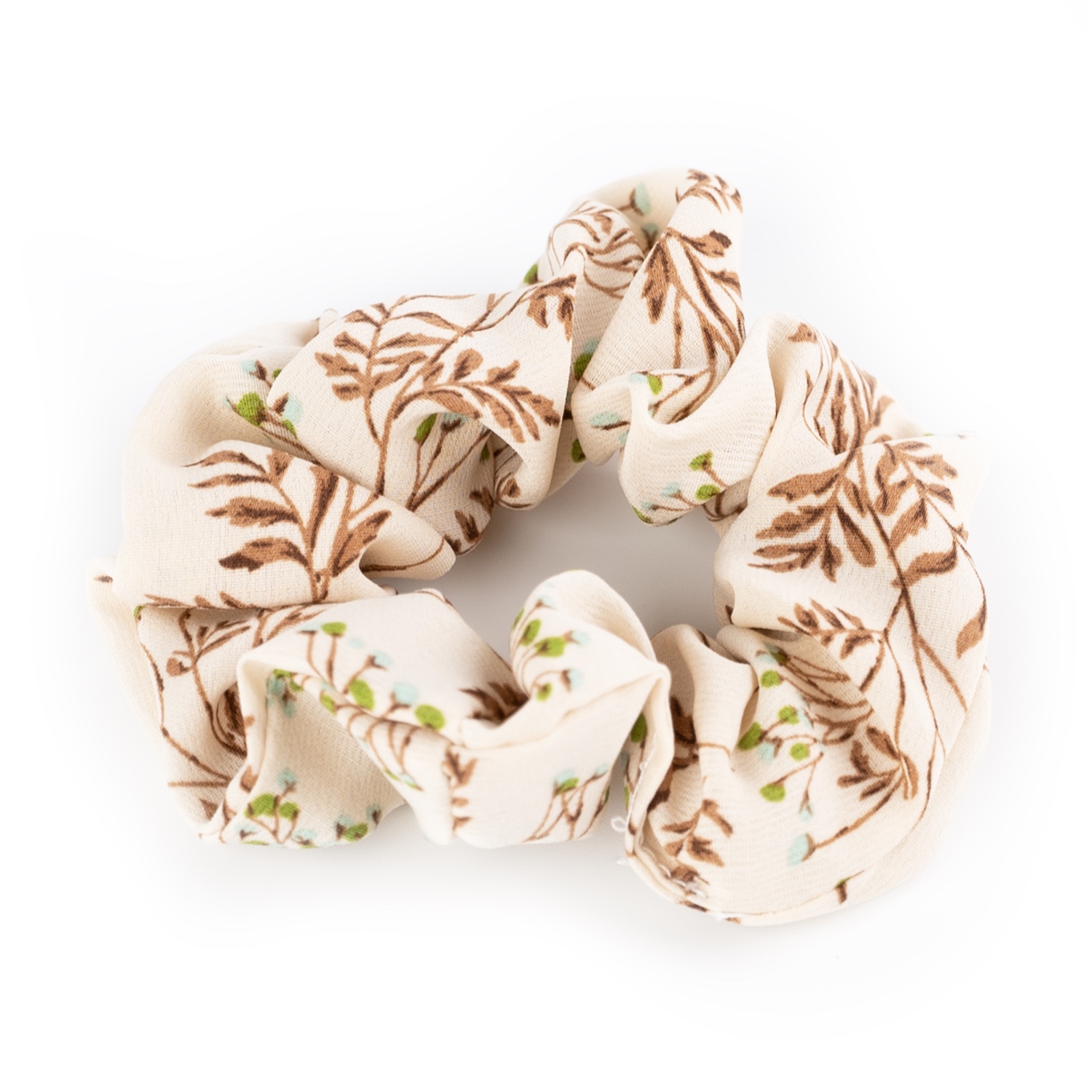 Busy Lizzie - Scrunchie - Blume - Beige