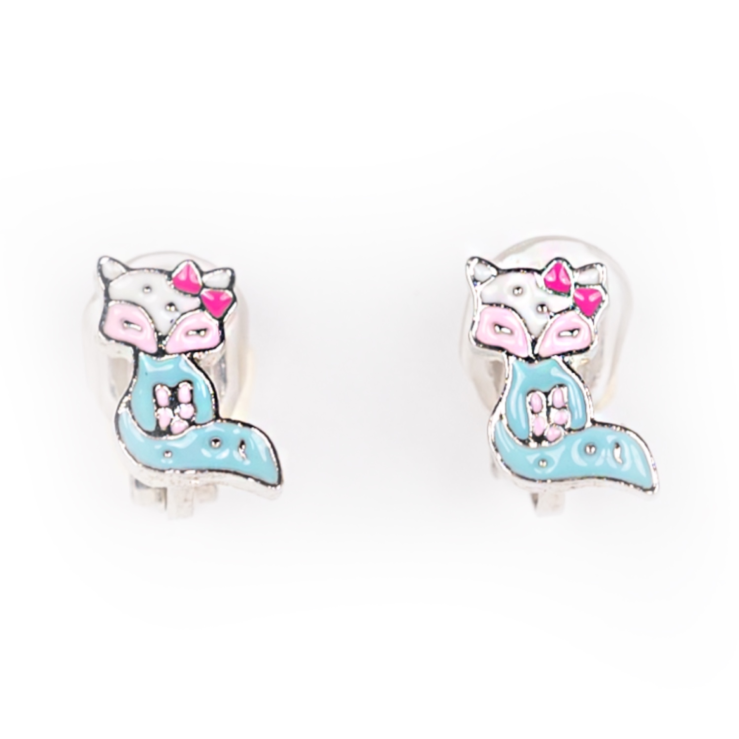 BSL301544 Busy Lizzie - Ohrclips - Fuchs – Bild 1