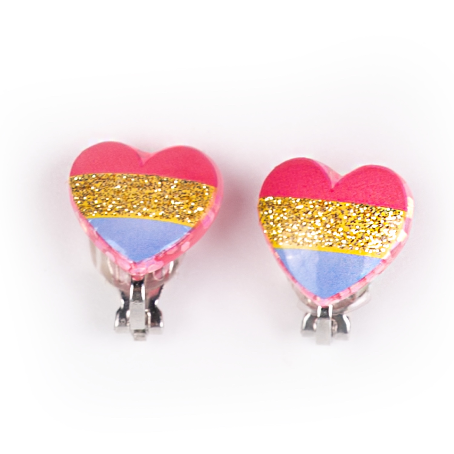 Busy Lizzie - Clip-Ohrringe - Herz