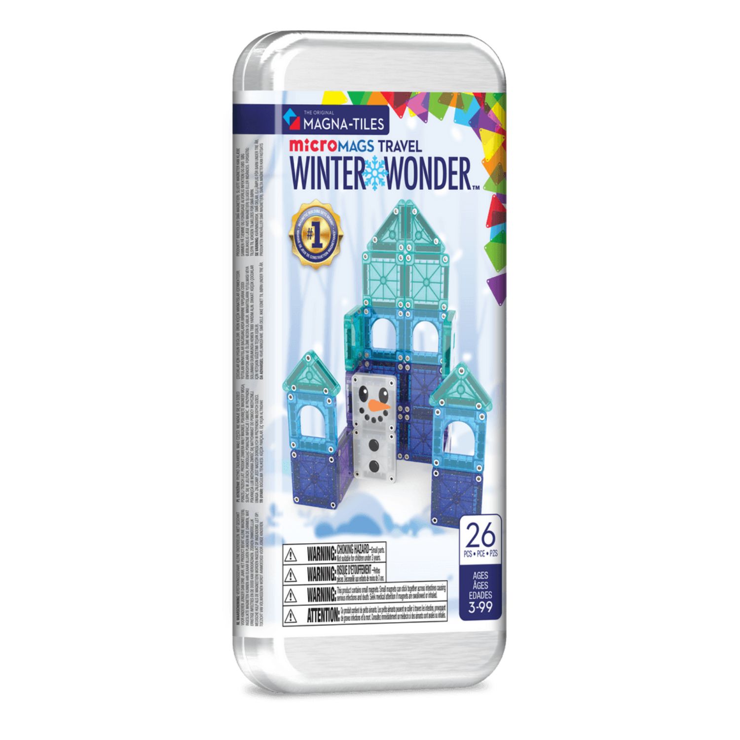 Magna-Tiles®  WinterWonderland Travel Set 26-teiliges Reiseset