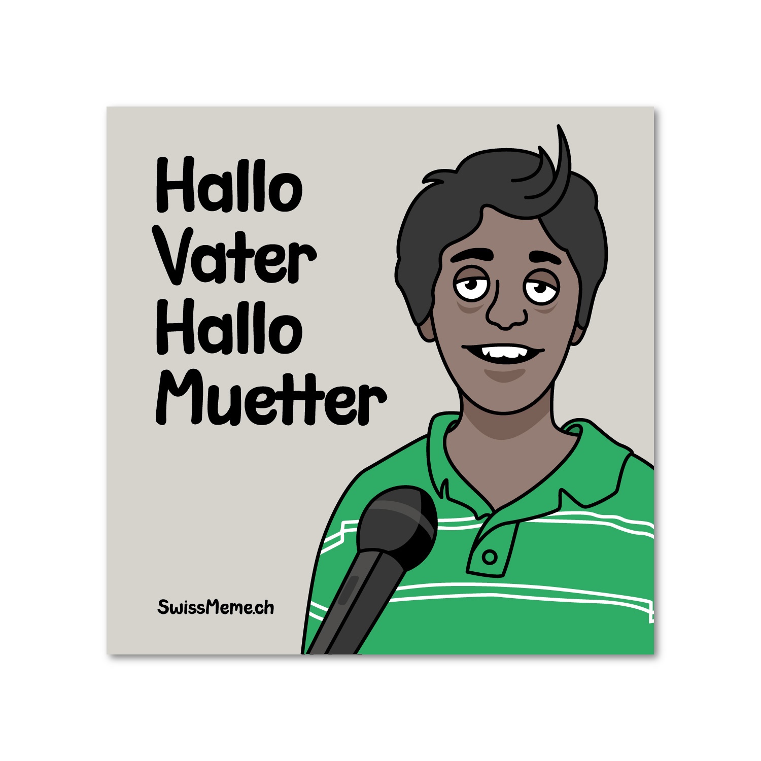 Mini Büchlein - Hallo Vater Hallo Muetter
